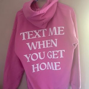 Pink Lonely Ghost Hoodie!